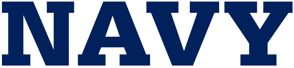 Navy Midshipmen 1942-Pres Wordmark Logo iron on transfers for clothing